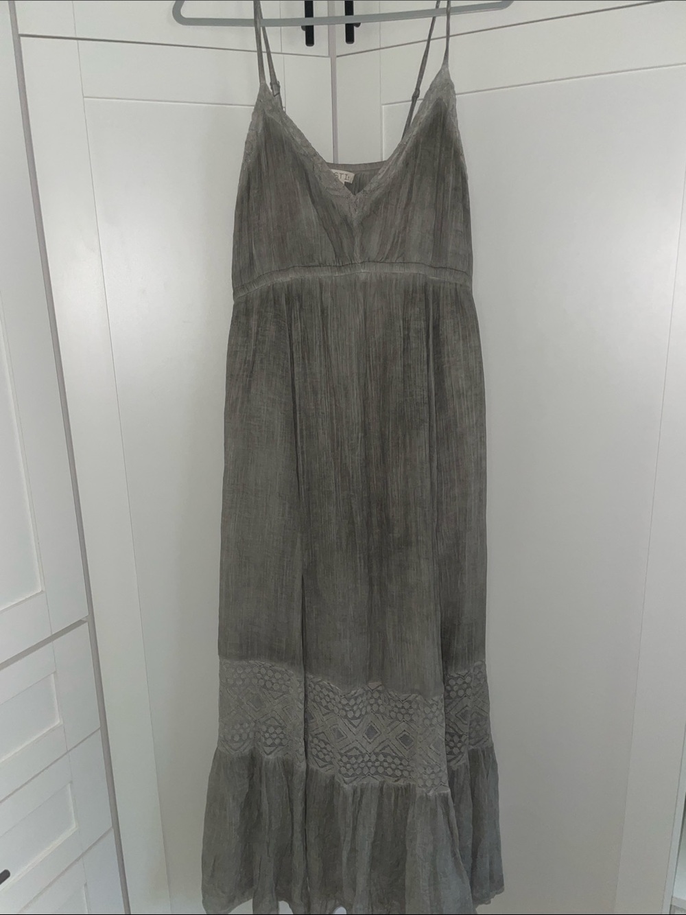 Torrid FESTI Boho Tiered Maxi Dress size O/ 12/L - Picture 8 of 10